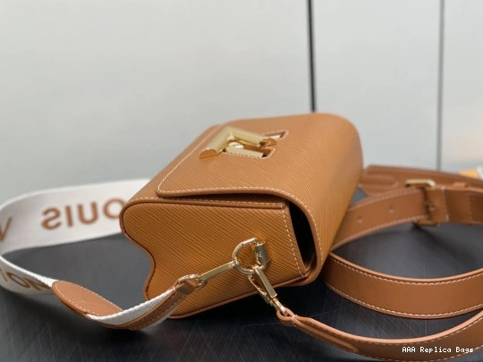 Aaa replica bags VUITTON LOUIS TWIST MM-23*17*9.5CM 0710